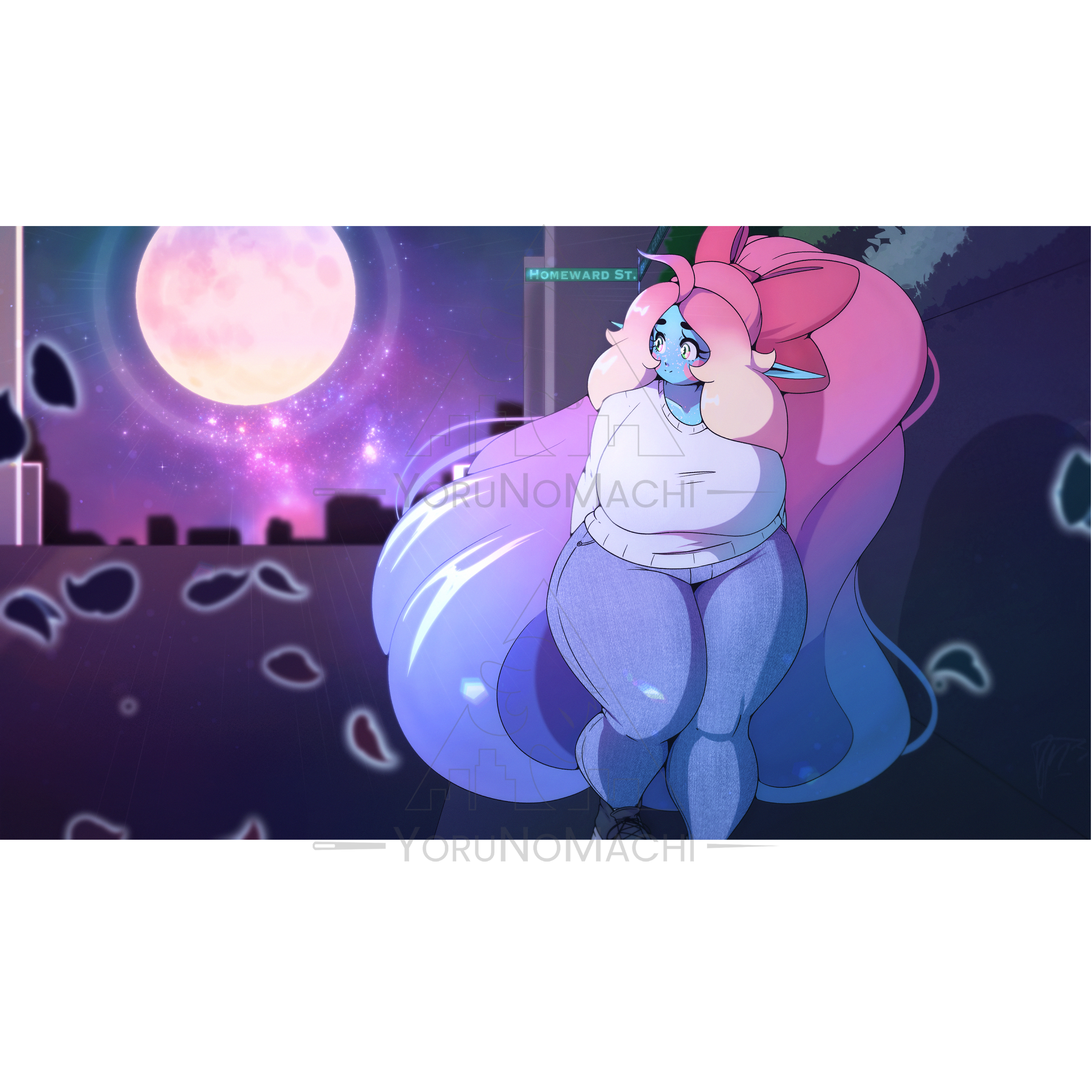 Night Stroll Print